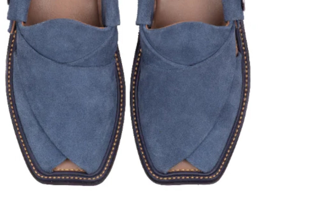 Blue Sabar - Peshawari chappal